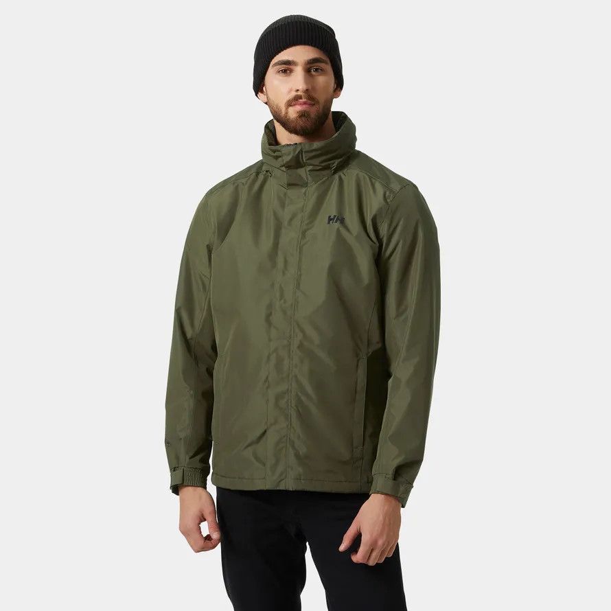 Men's Dubliner Insulated Waterproof Jacket 53117-431, Color: Utility Green, Size: M