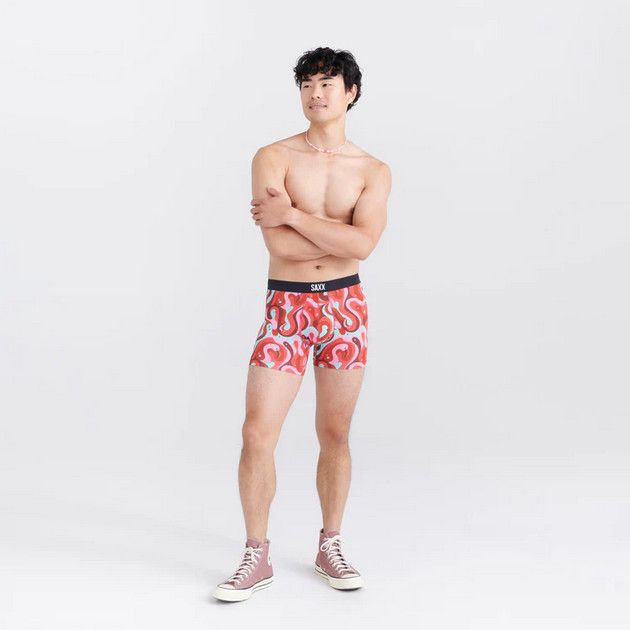  Vibe Super Soft Boxer Brief / Lava Lamp Flamingo- Multi , Color: LLF, Size: M