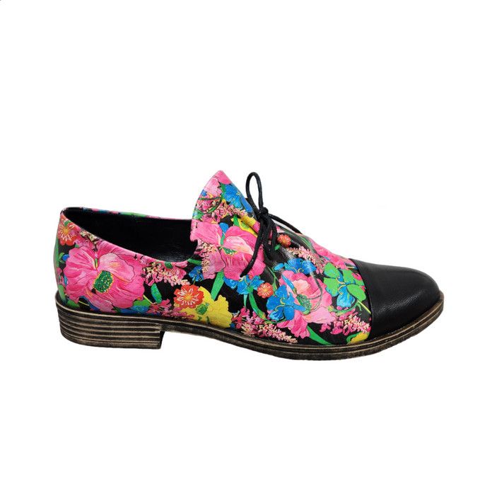 Kotty, Color: Black Floral, Size: 36