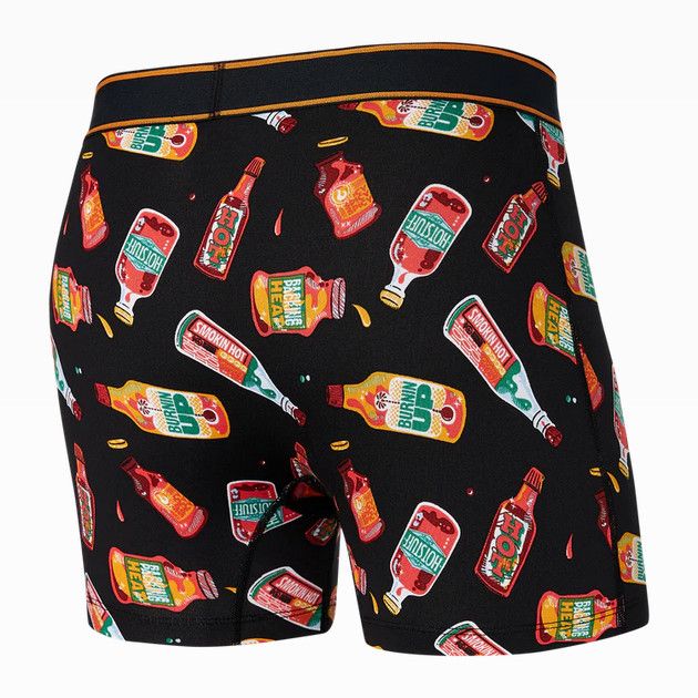  Daytripper Boxer Brief / Hot Ones- Black , Color: HOB, Size: M
