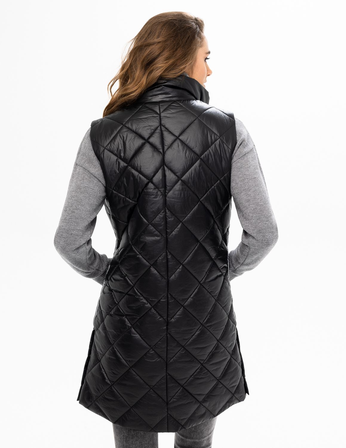 Woven Vest R3821L-E2027, Color: Blue, Size: XS