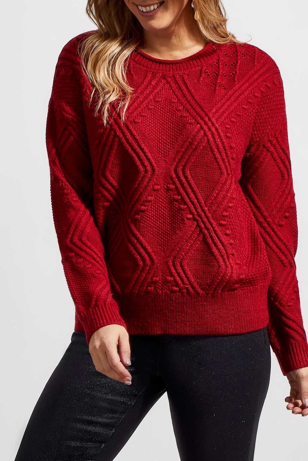 Cable Knit Sweater 1608O-3863