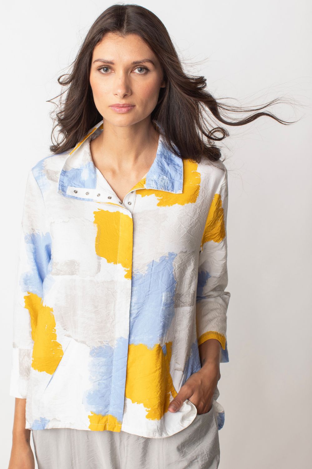 Snap Fronto Shirt Jacket 541338