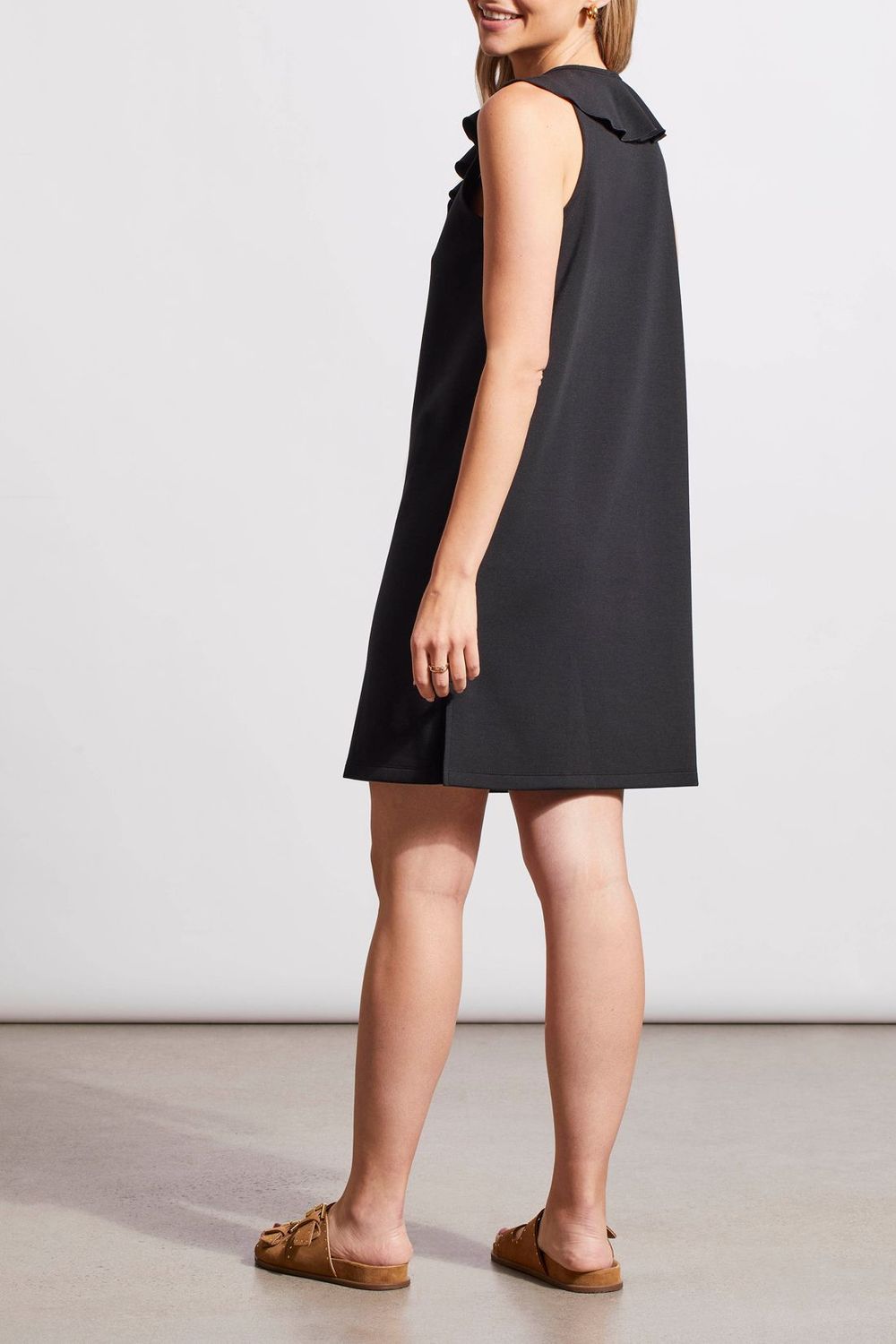 A Line Dress With Frill &amp; Removable Lace Up 5434O-4952