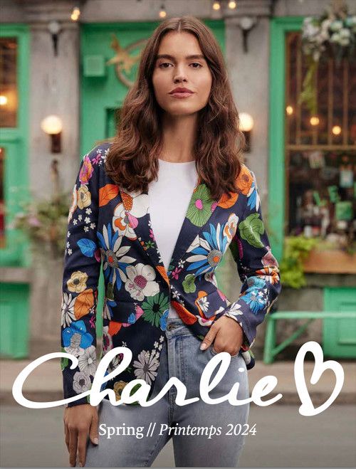 Floral Linen Blazer C6301P/913B, Color: Gardenia, Size: XS