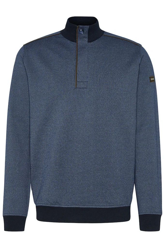 Sweat Shirt Troyer 8550-45062, Color: Blue 370, Size: M