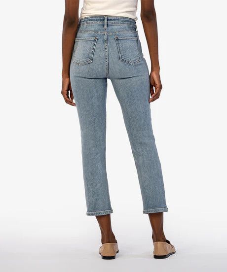 Elizabeth High Rise Crop Straight Leg KP1297MA8, Size: 2