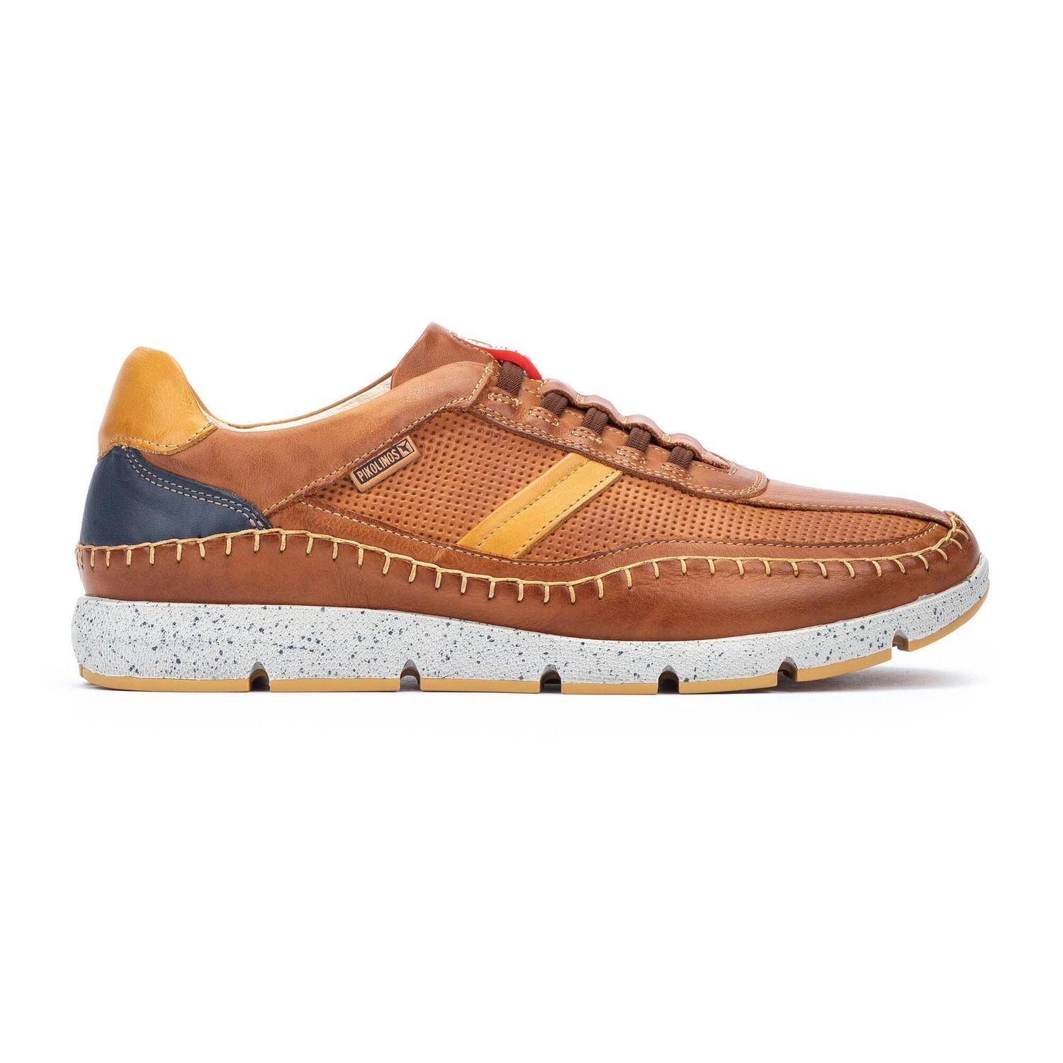 Fuencarral M4U-60461C1 Leather Slip On, Color: Brandy, Size: 41