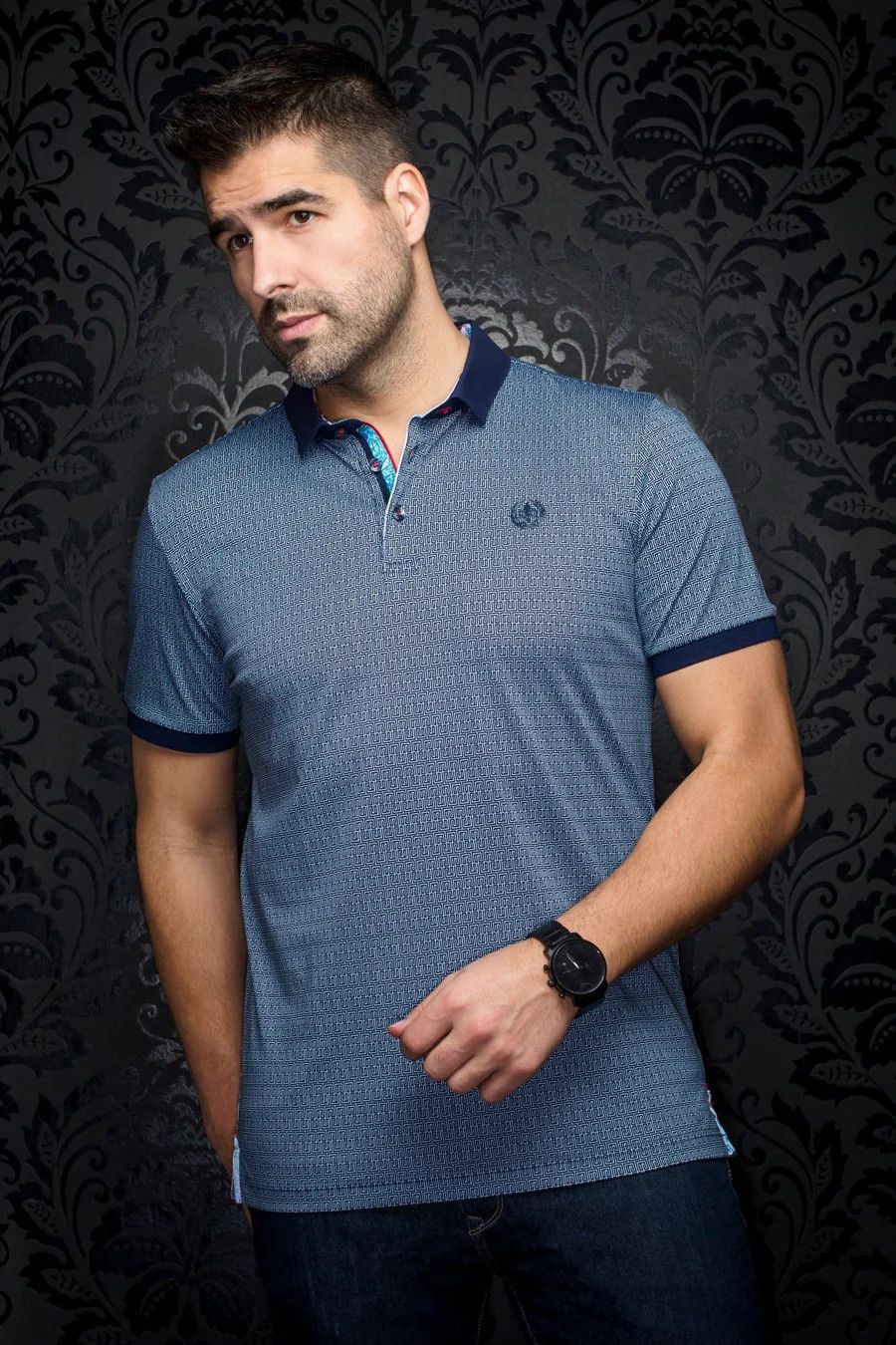 Ezra Polo, Color: Navy, Size: 3 (M)