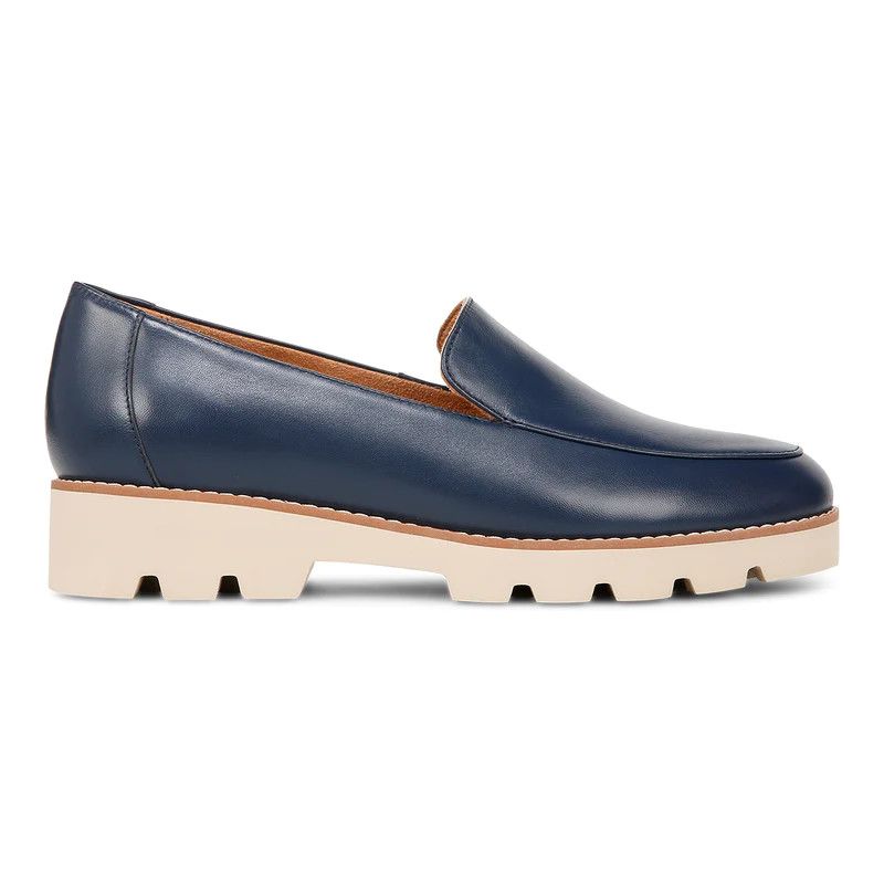 Kensley Loafer H9623L6406, Color: Navy Nappa, Size: 5
