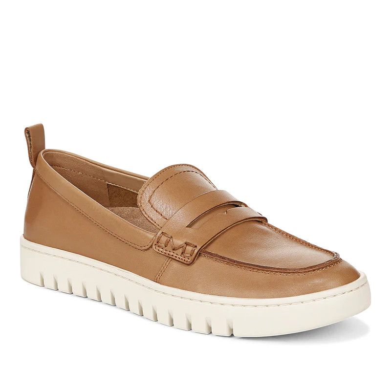 Leather Uptown Loafer II, Color: Tan, Size: 6