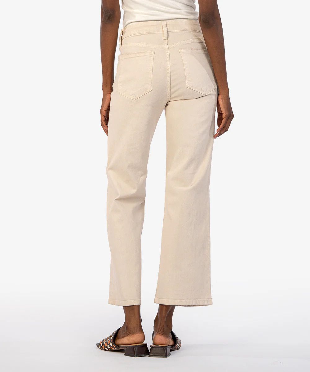 Charlotte High Rise Wide Leg KG2077MA1, Color: Ecru, Size: 2