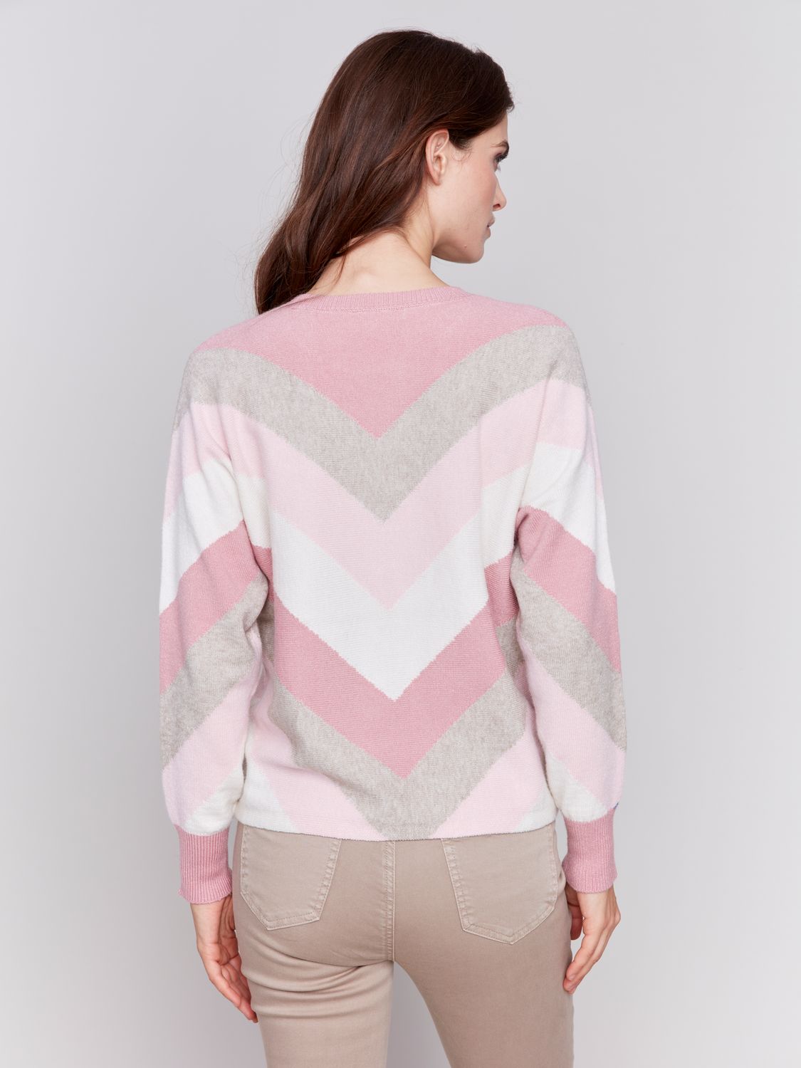 Plushy Crewneck Dolman Sleeve C2686M-974A, Color: Denim, Size: XS