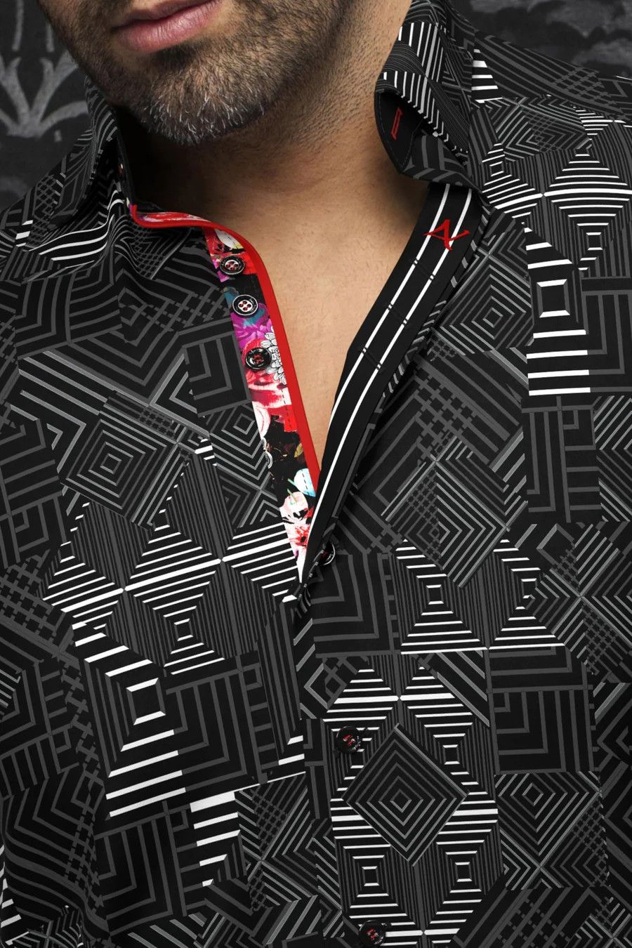 Arienzo Shirt , Color: Black, Size: 3-M