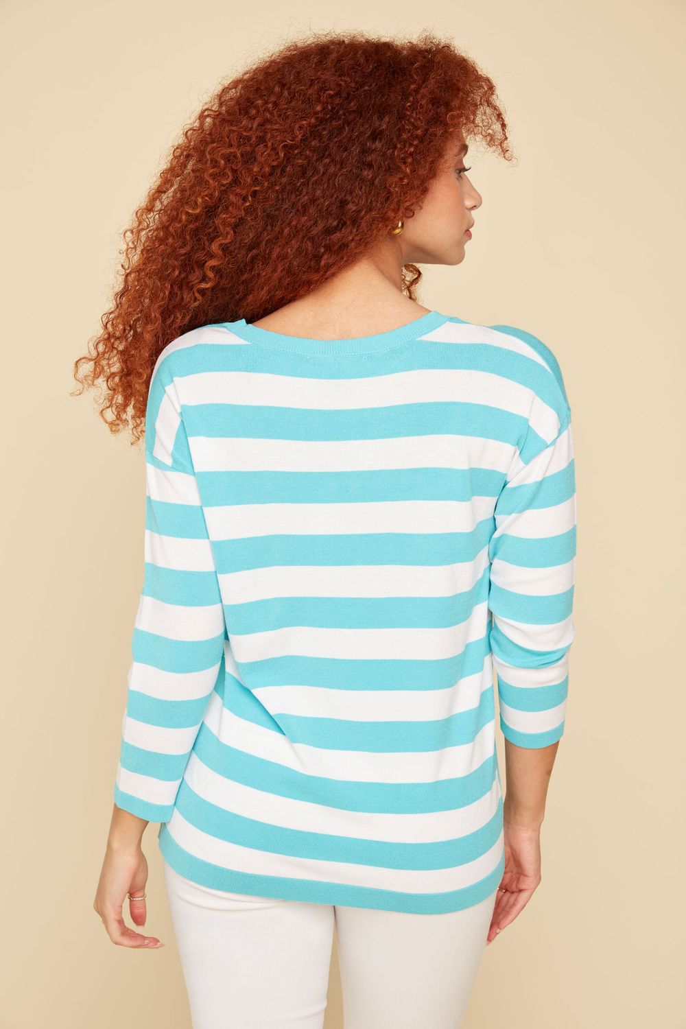 Knit Sweater R6926 3956, Color: Black Combo, Size: XS