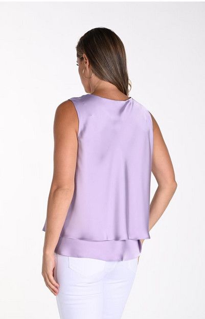 Woven Top 241161, Color: Lilac, Size: 6
