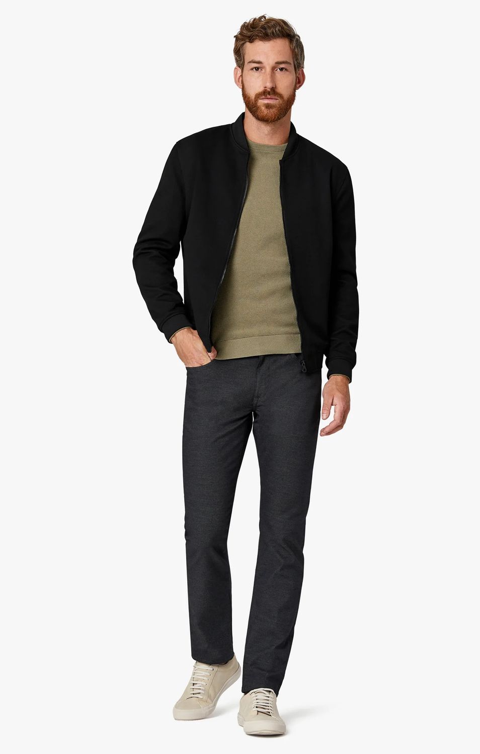 Courage Straight Leg Pants in Black Coolmax H0031031710, Attribute 1: Black Coolmax, Attribute 2: 32", Attribute 3: 29