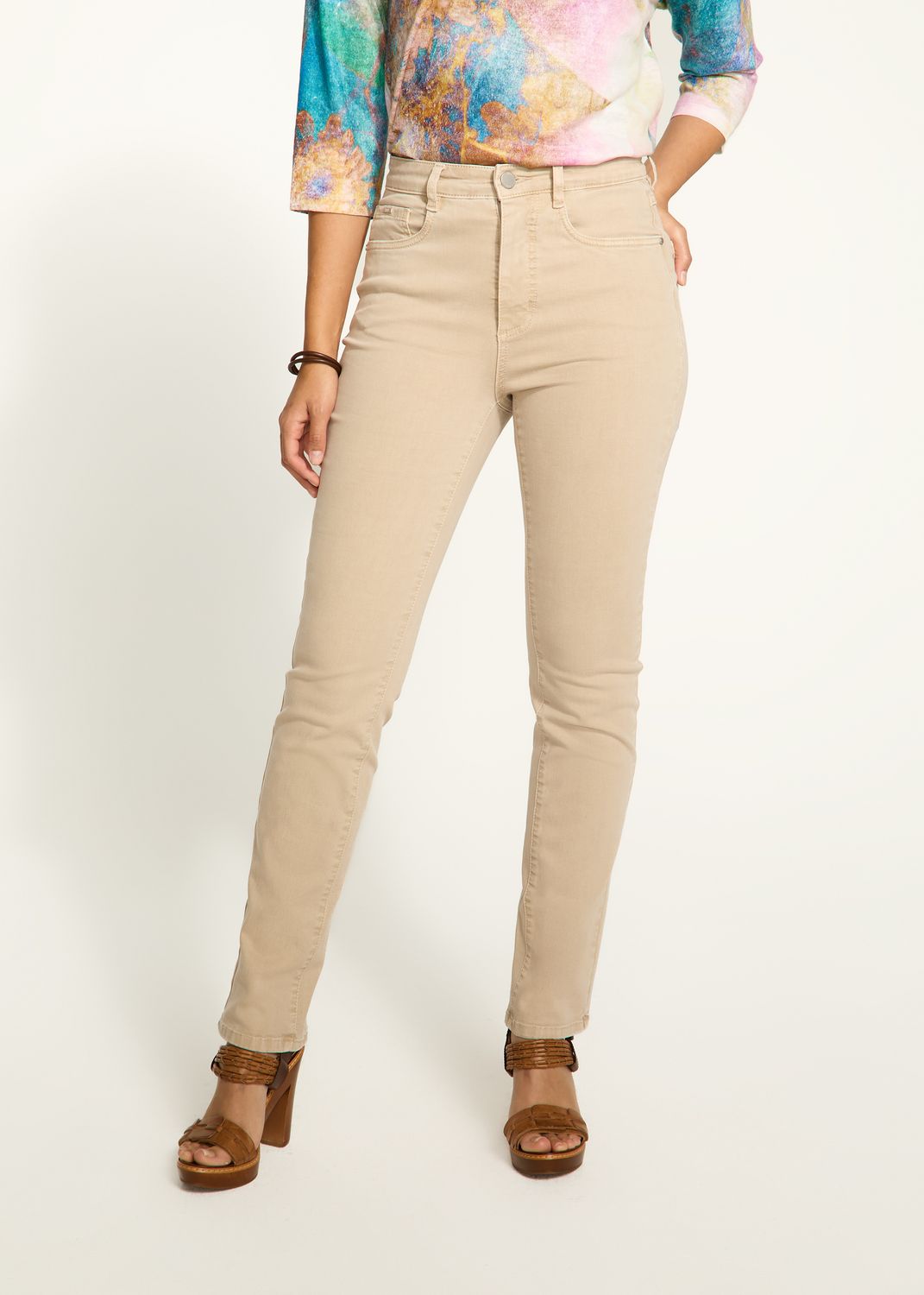 Suzanne Straight Leg Petite 8747511, Color: Navy, Size: 4P