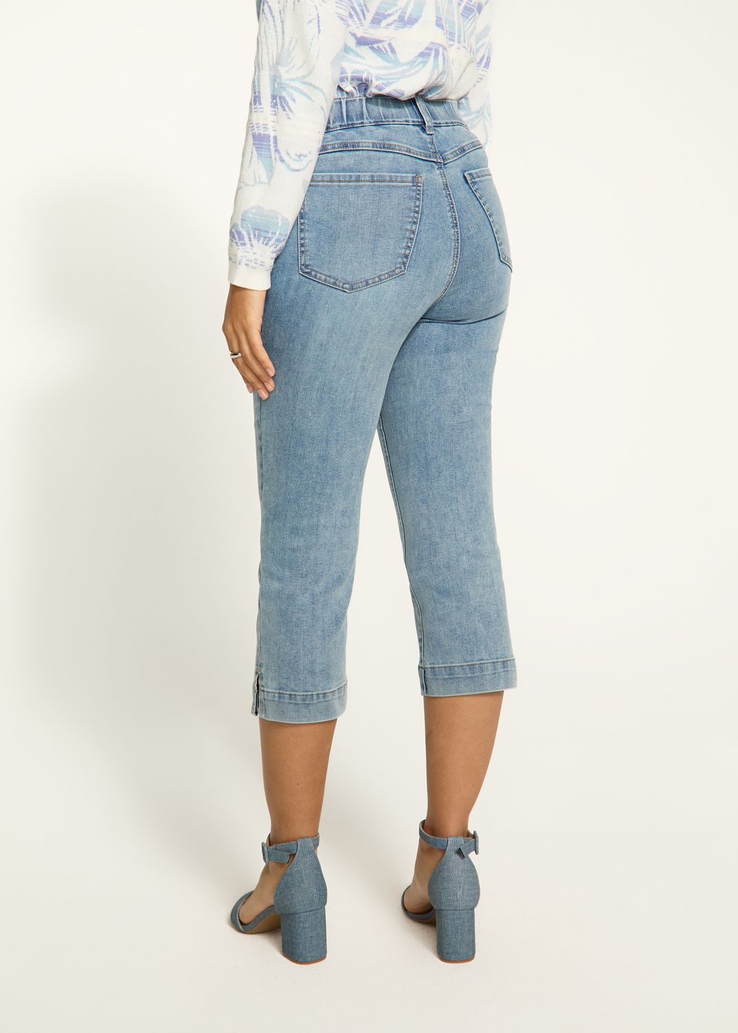 Pull On Capri 2289669, Color: Indigo Blue, Size: 4