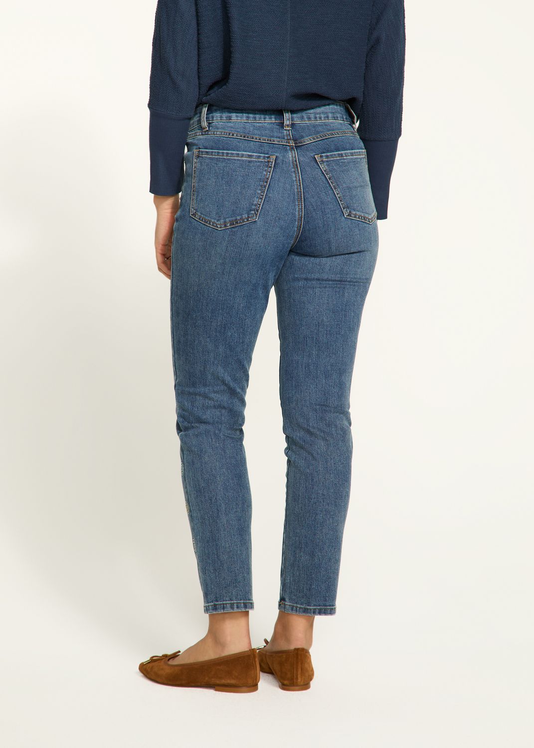 Olivia Pencil Ankle 2506779, Color: Medium Wash, Size: 4