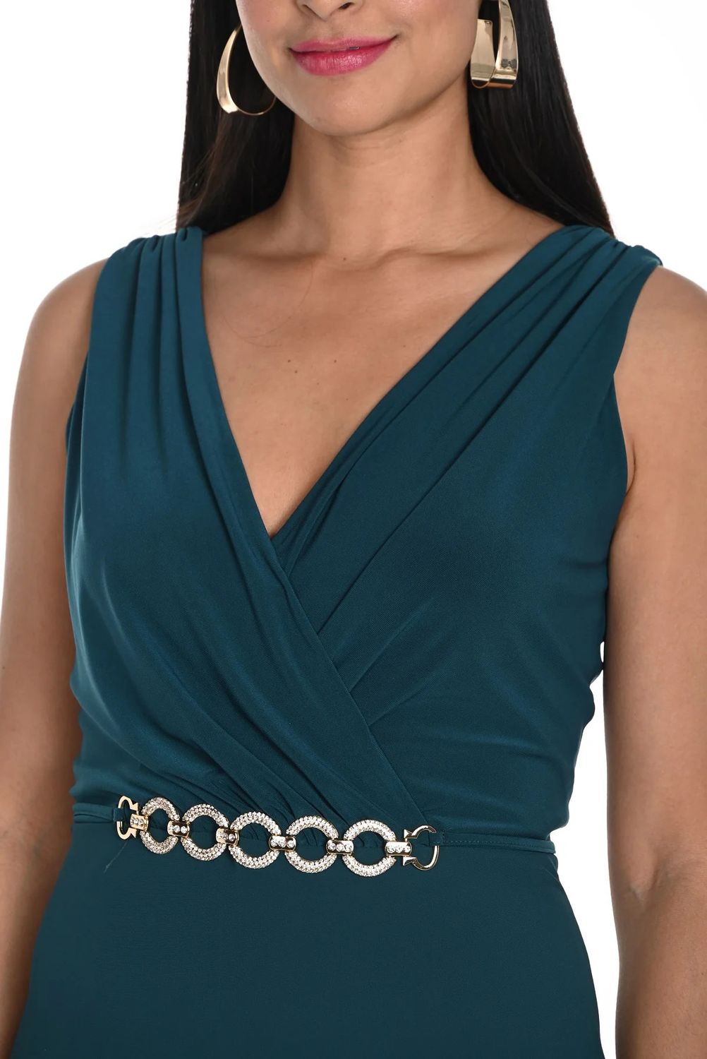 Woven Dress 249003, Color: Spruce, Size: S