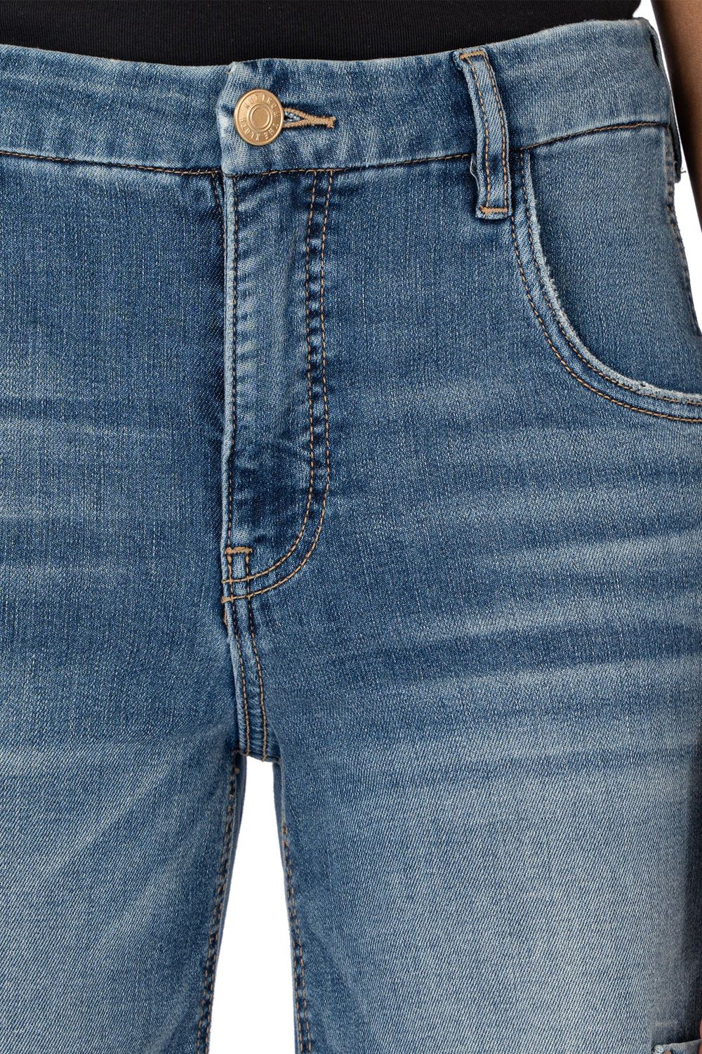 Jodi High Rise Wide Leg Carpenter KP1785MA6, Color: Creative, Size: 2