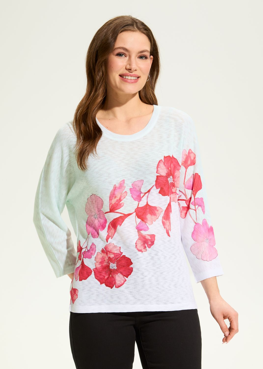 Two Tone Canopy Scoopneck 3854955, Size: XS