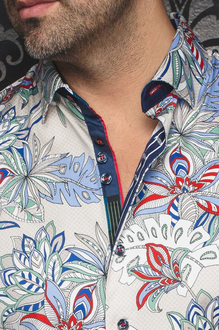 Corrado S/S Shirt , Color: Stone, Size: 4 L
