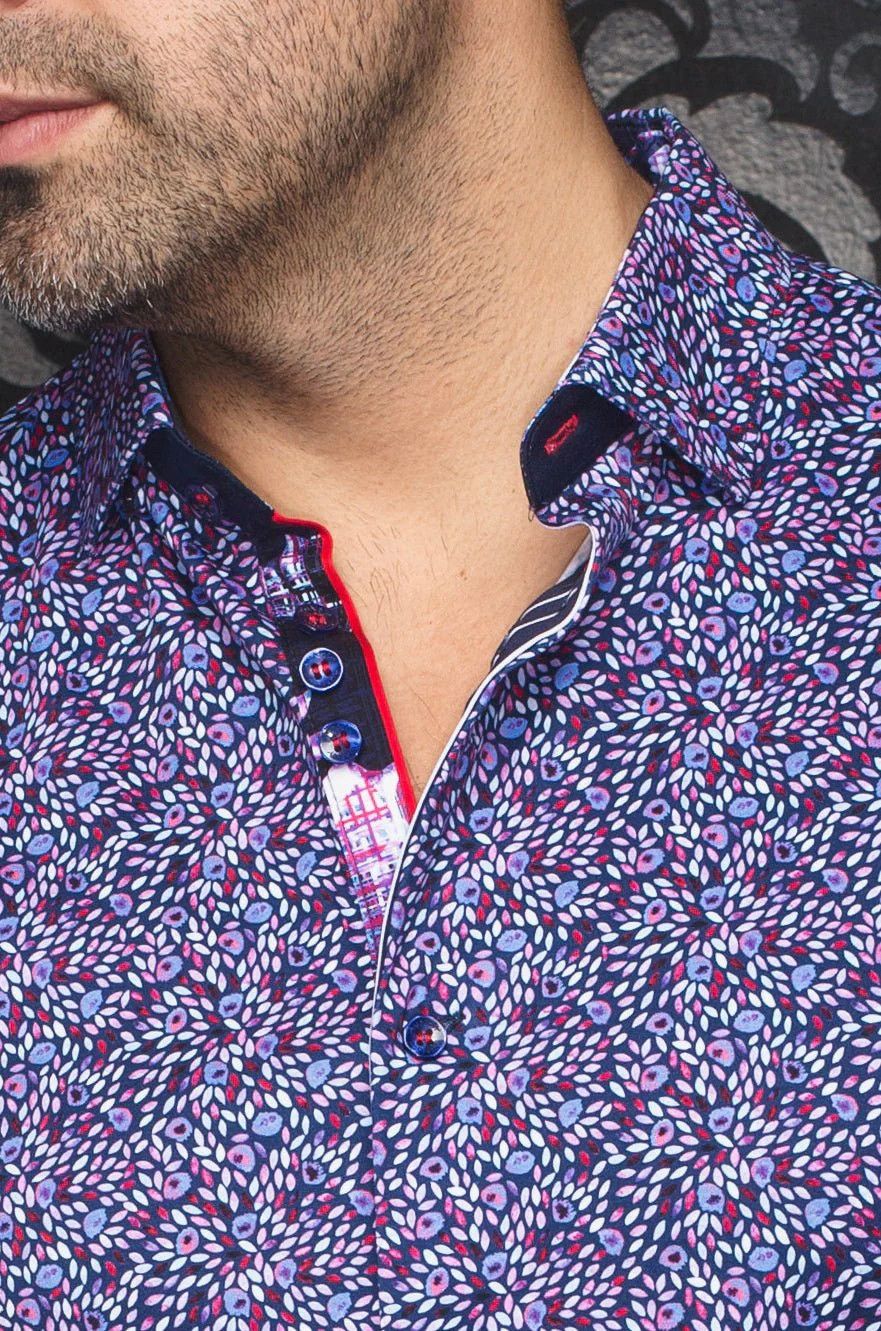 Elton S/S Shirt , Color: Purple, Size: 3 M