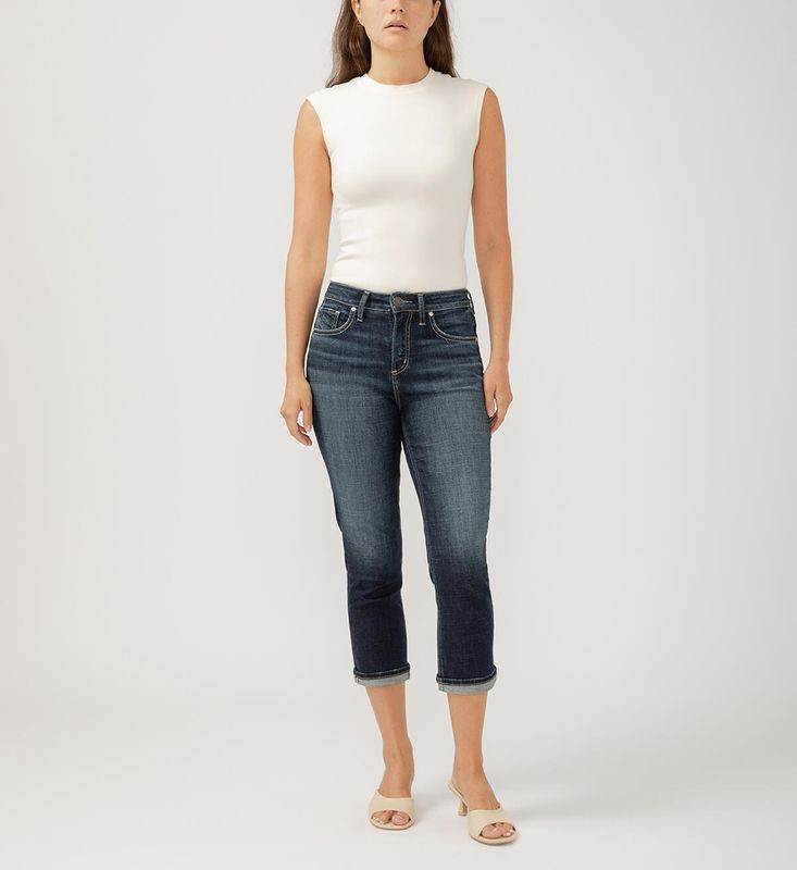 Avery High Rise Luxe Stretch Capri L44941CVS438