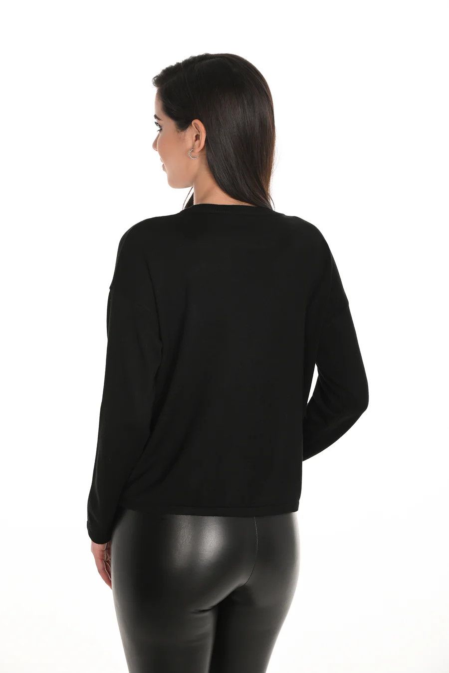 Sweater 253844 , Color: Black, Size: S