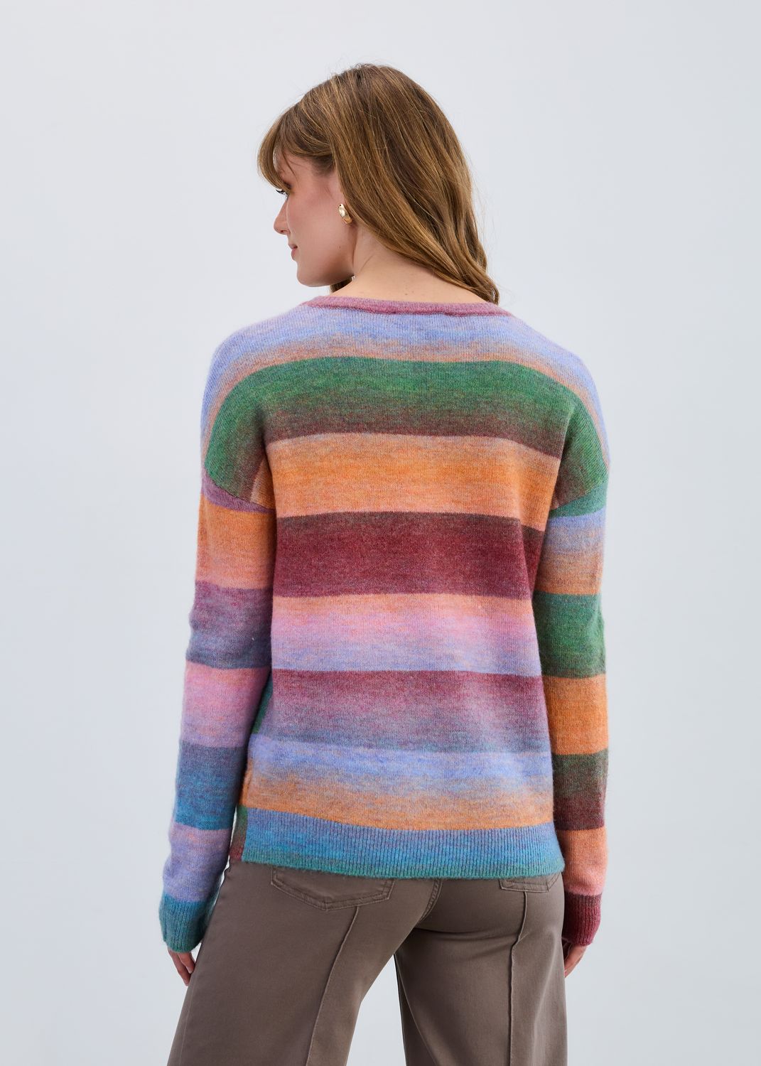 Brixton Spacedye Sweater 1626538, Color: Multi, Size: S
