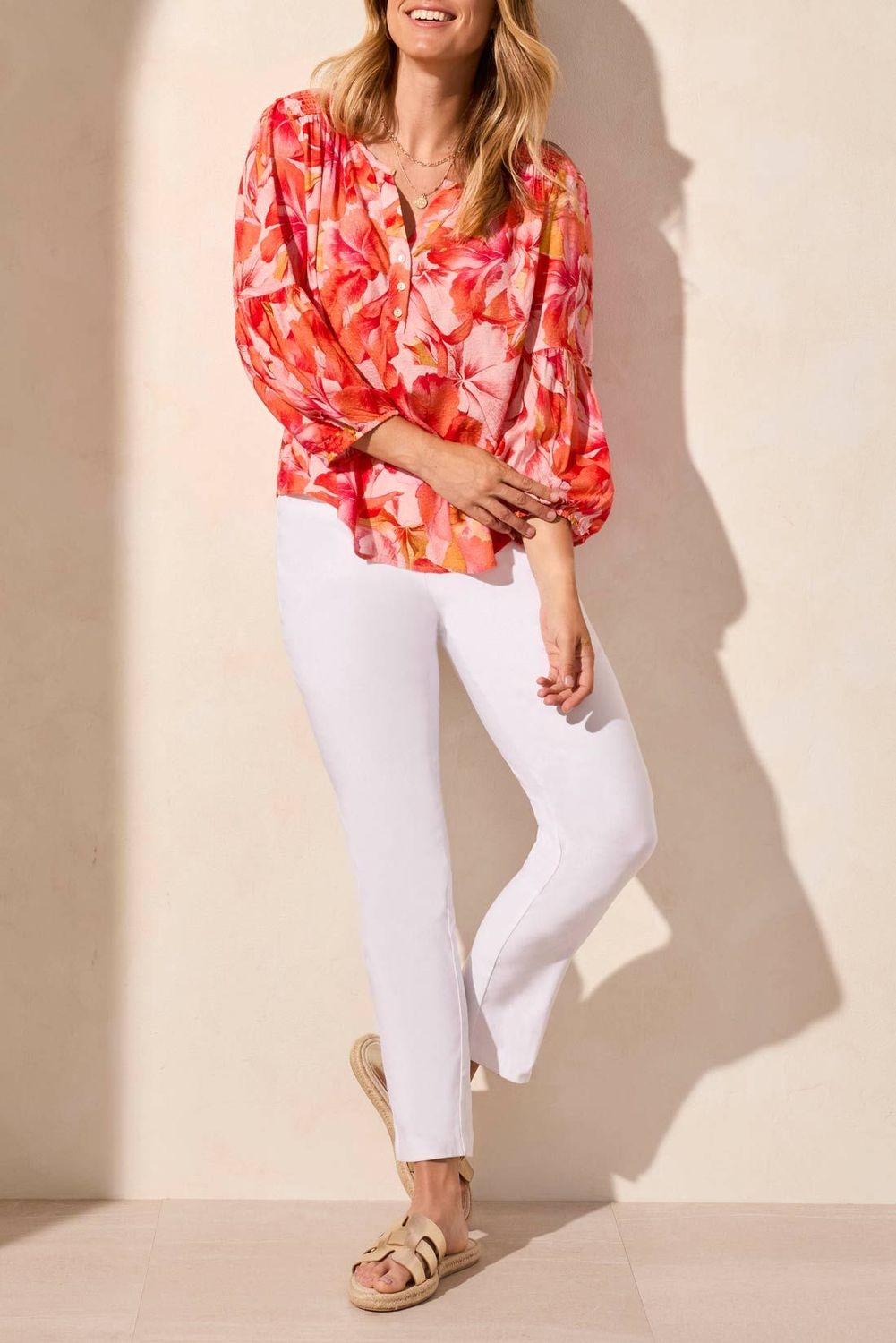 3/4 Sleeve Blouse 2042O/8087