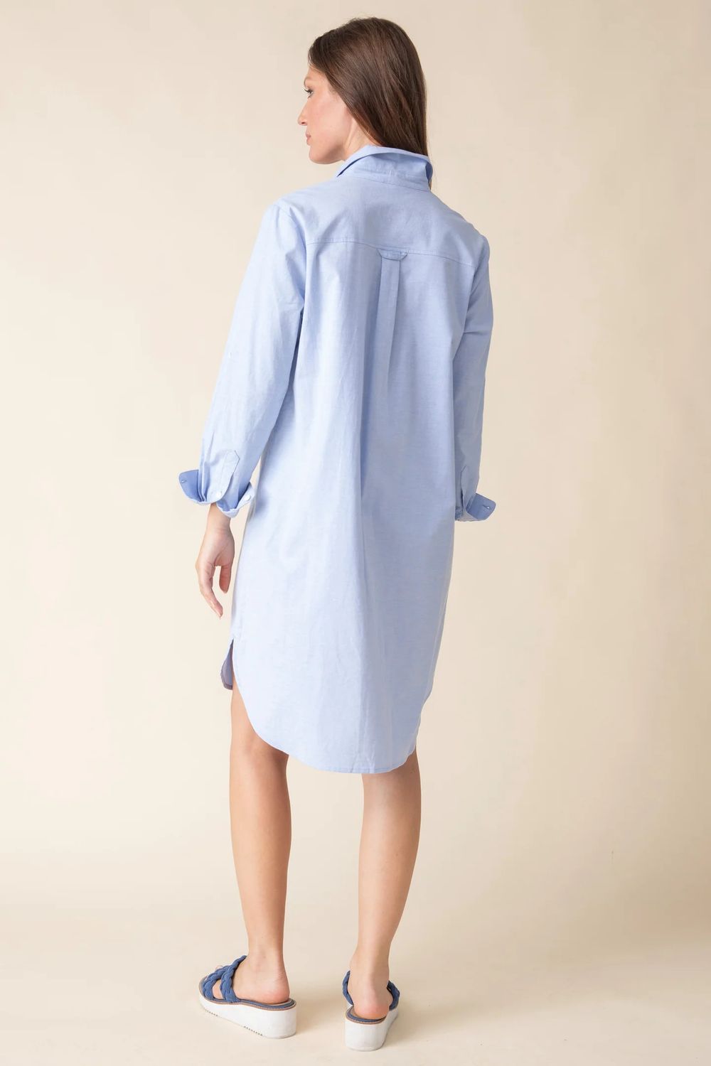 Cafe Shirt Dress 15088, Color: Black, Size: XS