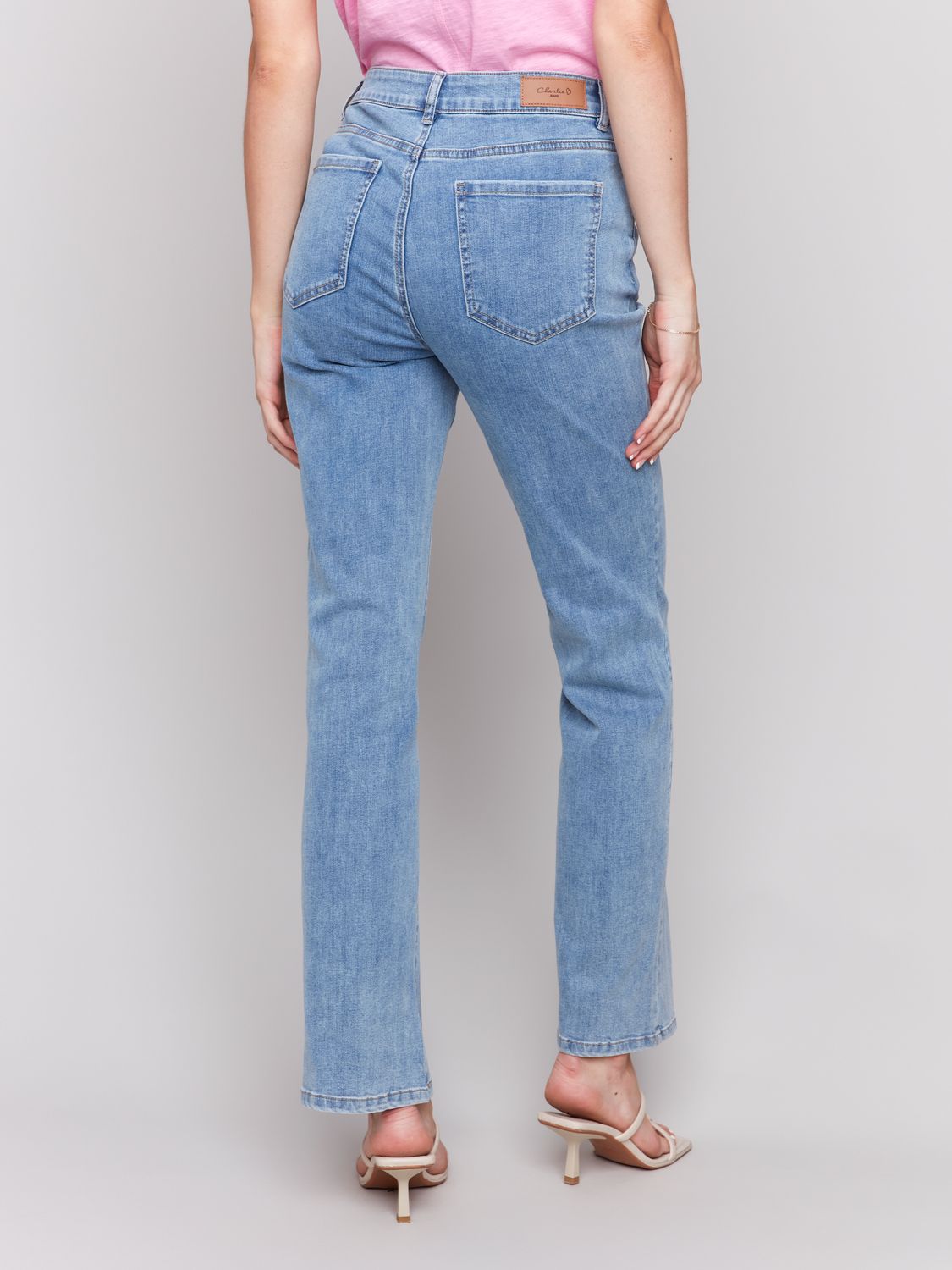 Celine Flare Leg C5629J-431A, Color: Lt Blue, Size: 2