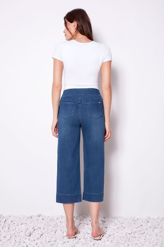 Pull On Denim Gaucho 68294