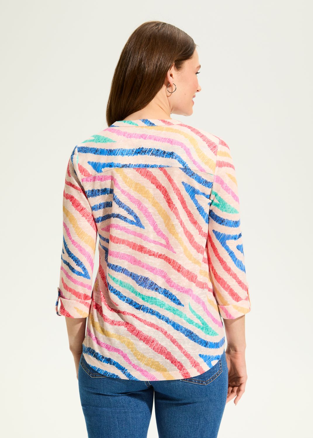 Trailblazer Henley Top 3024451, Color: Trailblazer, Size: XS