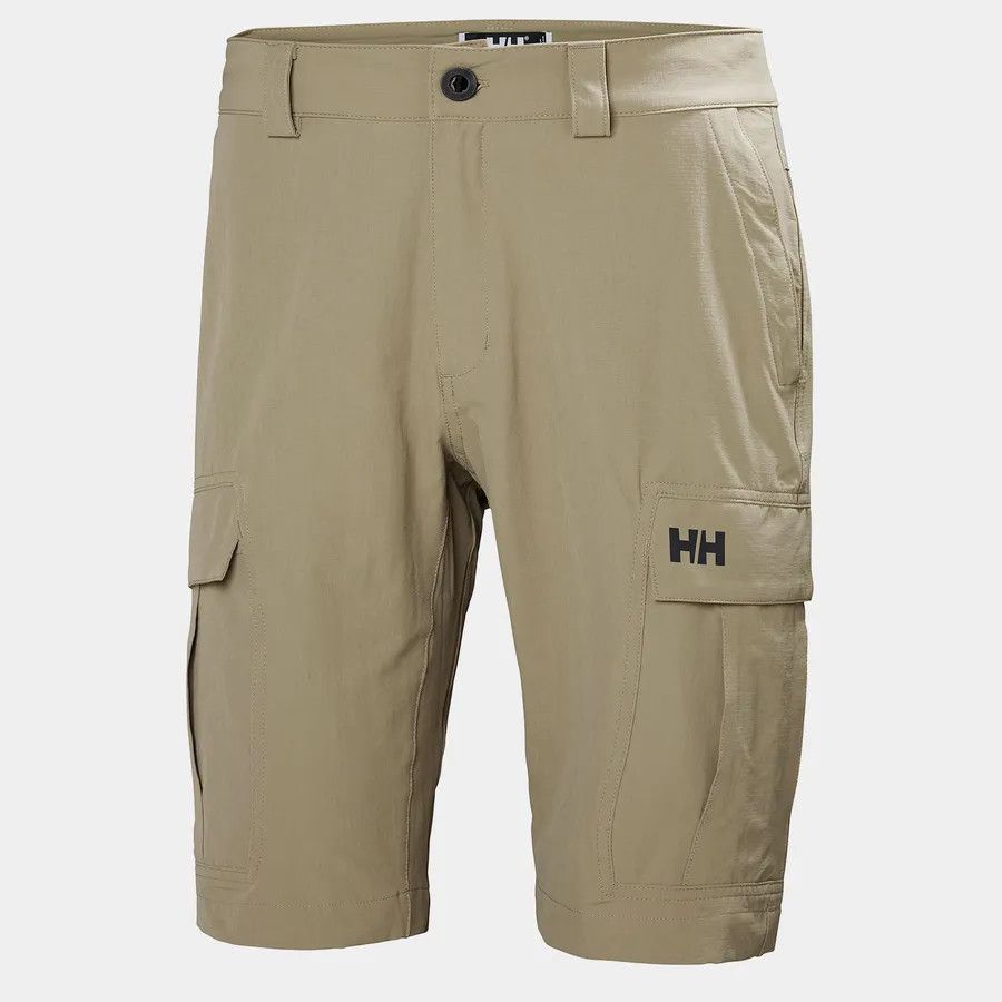 Quick-Dry Cargo Shorts 11" 54154, Color: EBONY, Size: 28