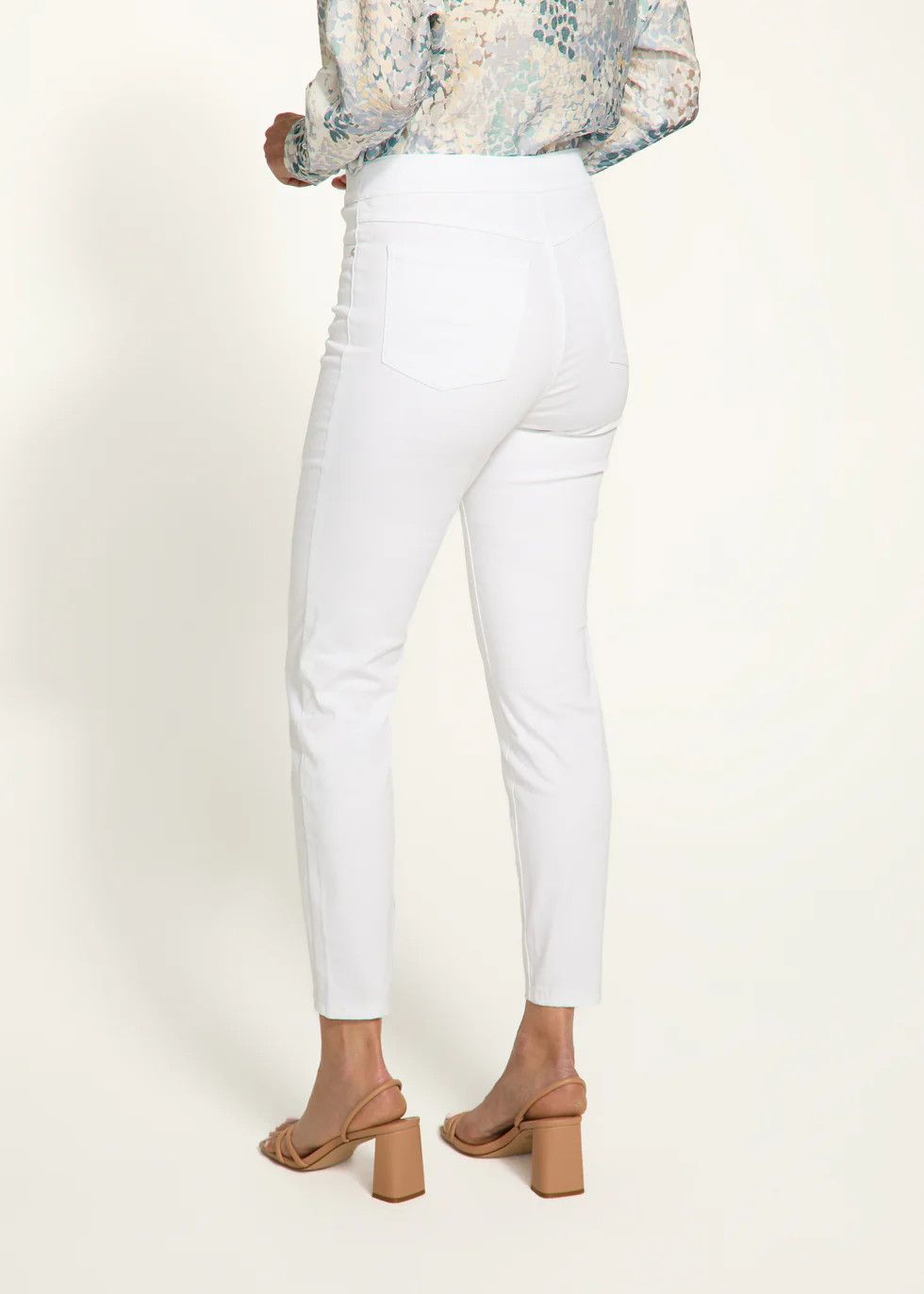 Pull On Slim Ankle 2858511, Color: White, Size: 2