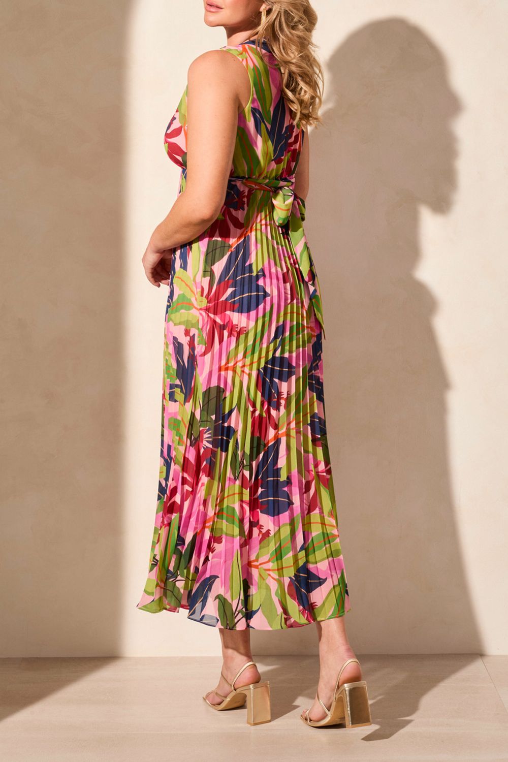 Sleeveless Dress 899O/8076, Color: Teaberry, Size: 6