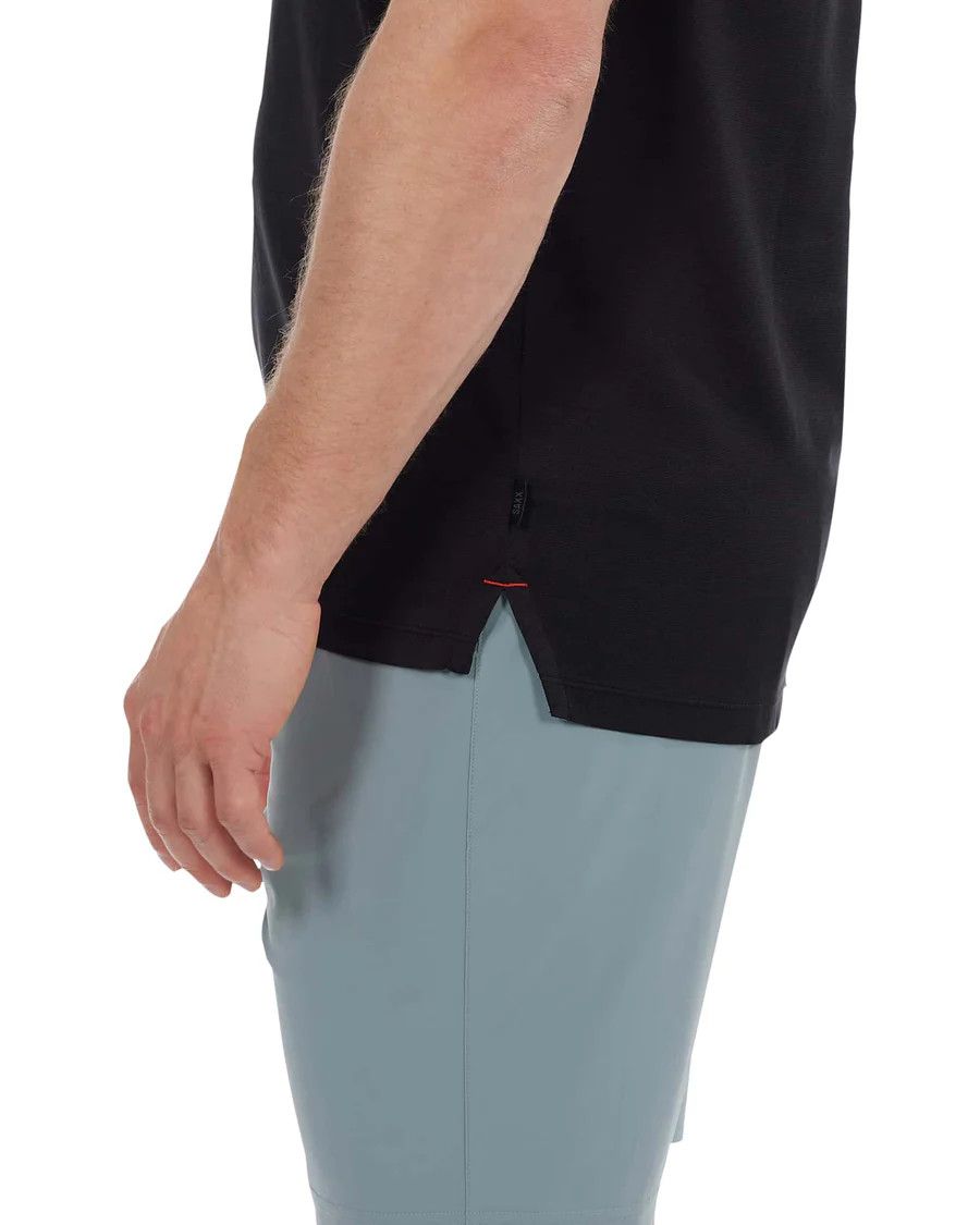 DropTemp® Dry UPF Performance Polo SXDP30, Color: Black, Size: M