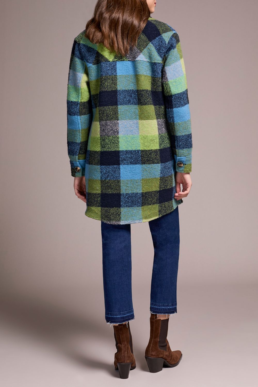 Notch Collar Jacket 5966O/5056, Color: Nightfall, Size: S
