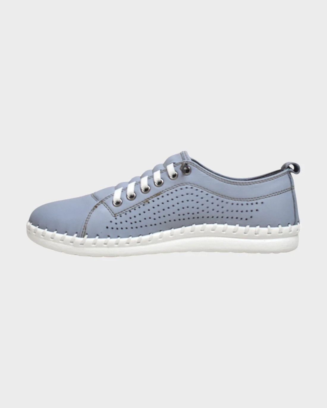 Leora 01 Leather Sneaker , Color: Yellow, Size: 36