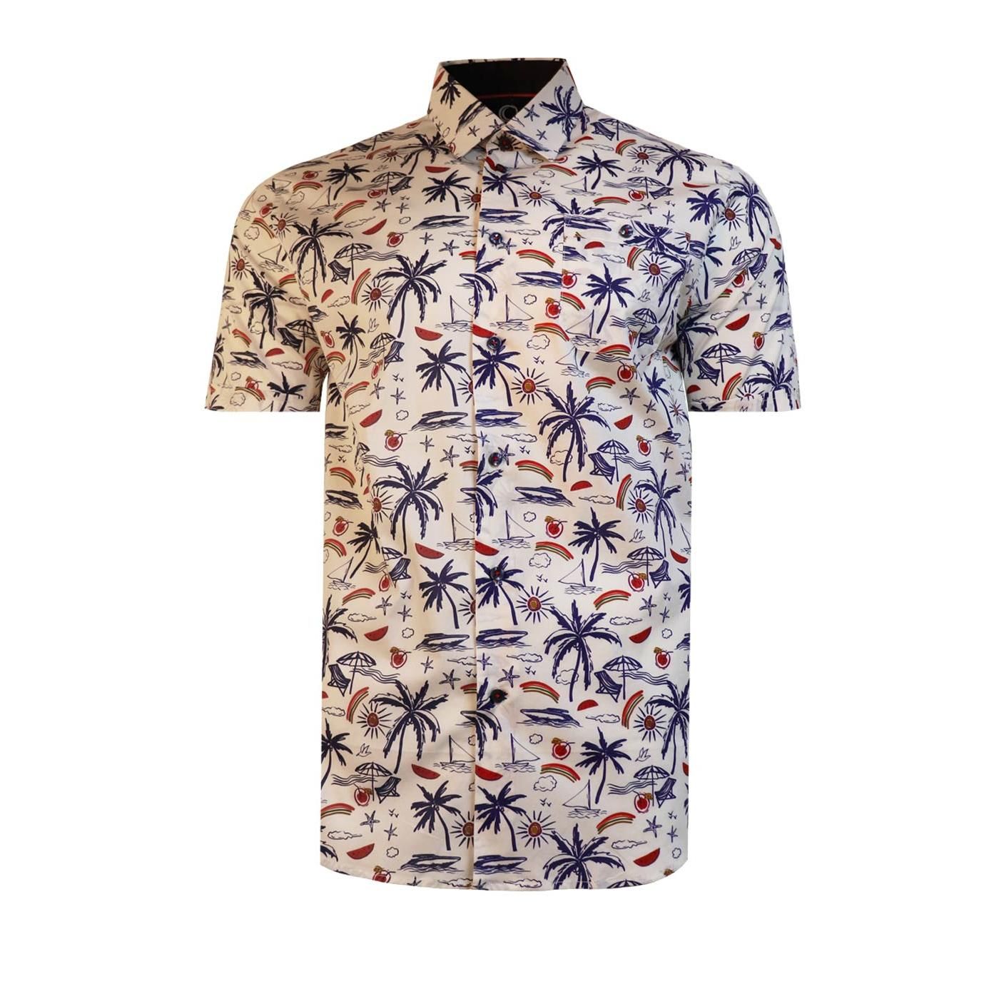 S/S Shirt CH3637C, Color: B Multi, Size: M