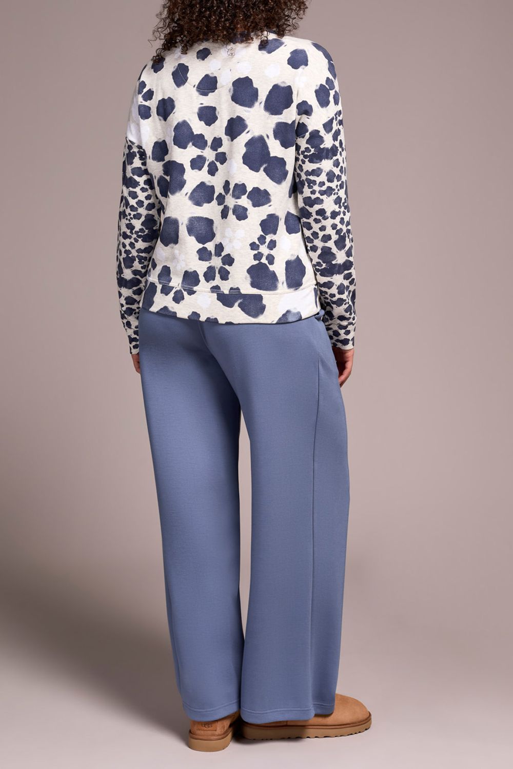 Crew Neck Top 2290O/8305, Color: Sandstone, Size: XS