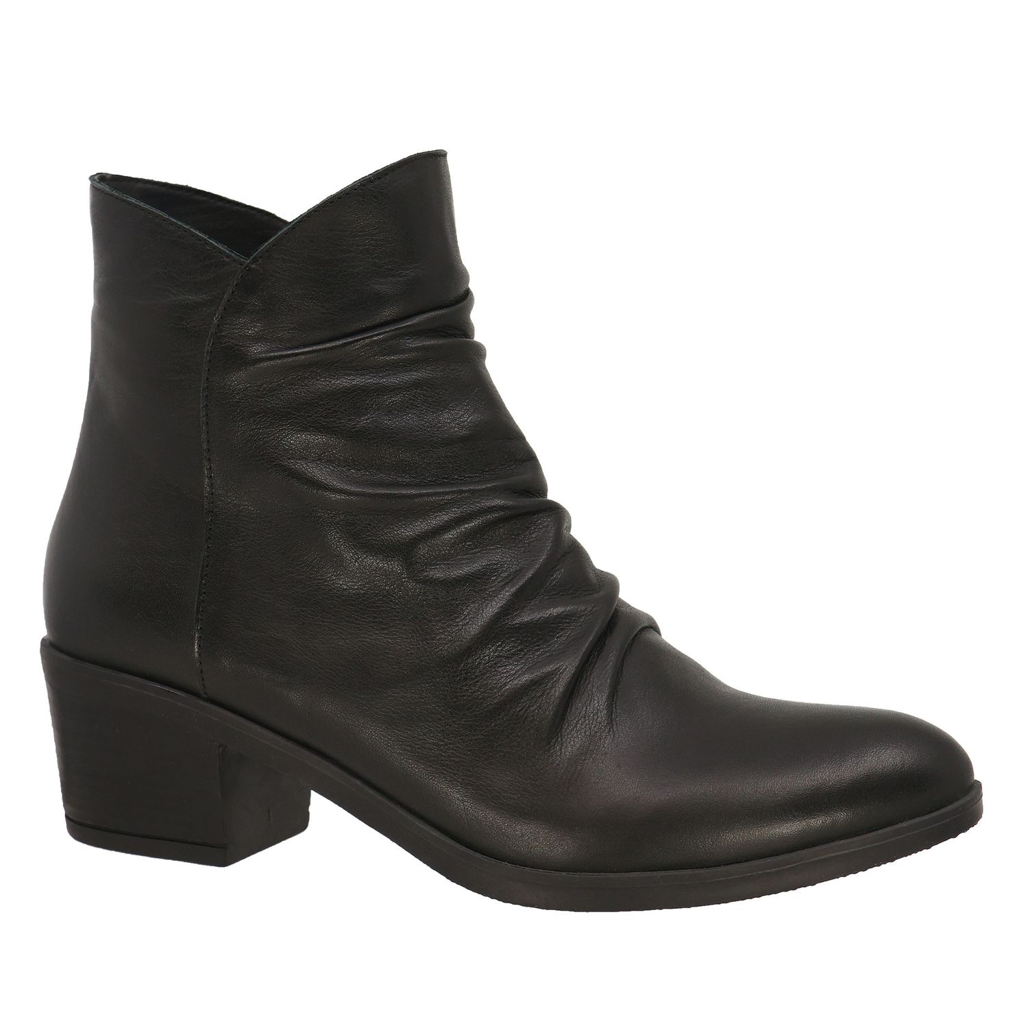 Kiara Leather Boot, Color: Dark Tan, Size: 36