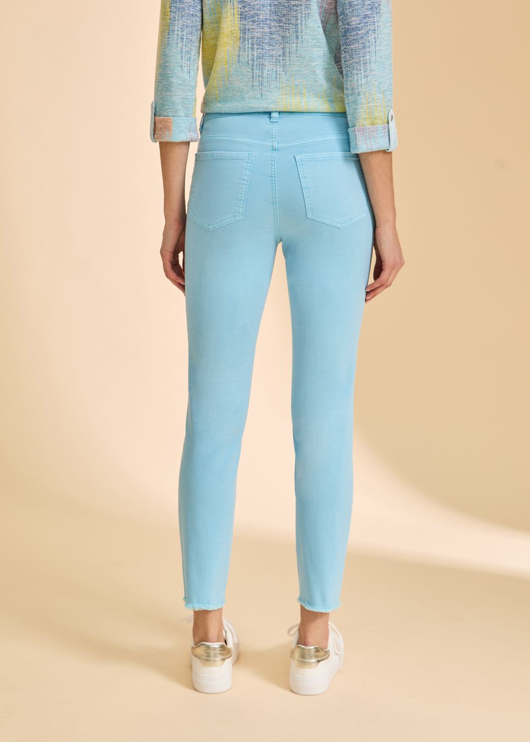 Olivia Slim Ankle 2682511, Color: Pacific Blue, Size: 2