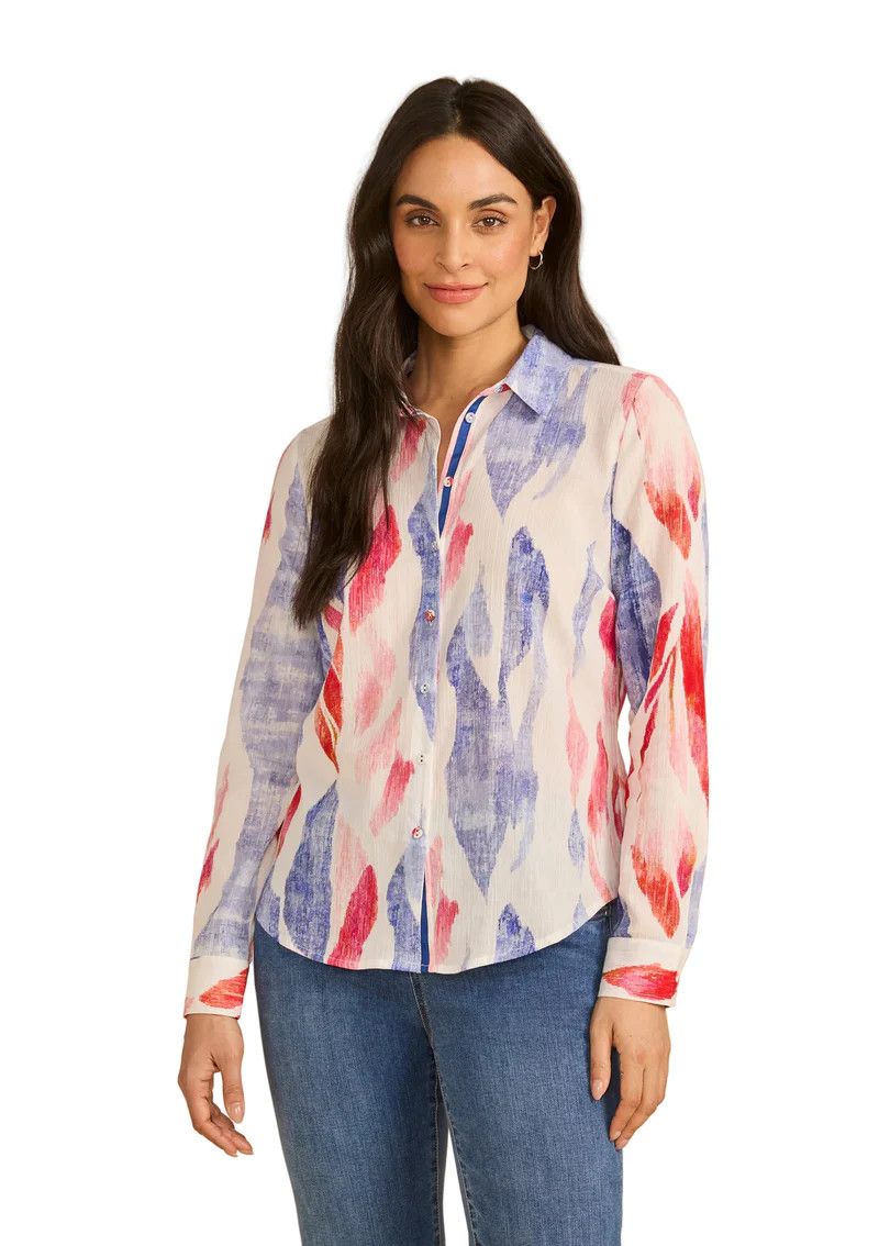 Classic Long Sleeve Shirt 7856775, Color: Red Forver, Size: XS