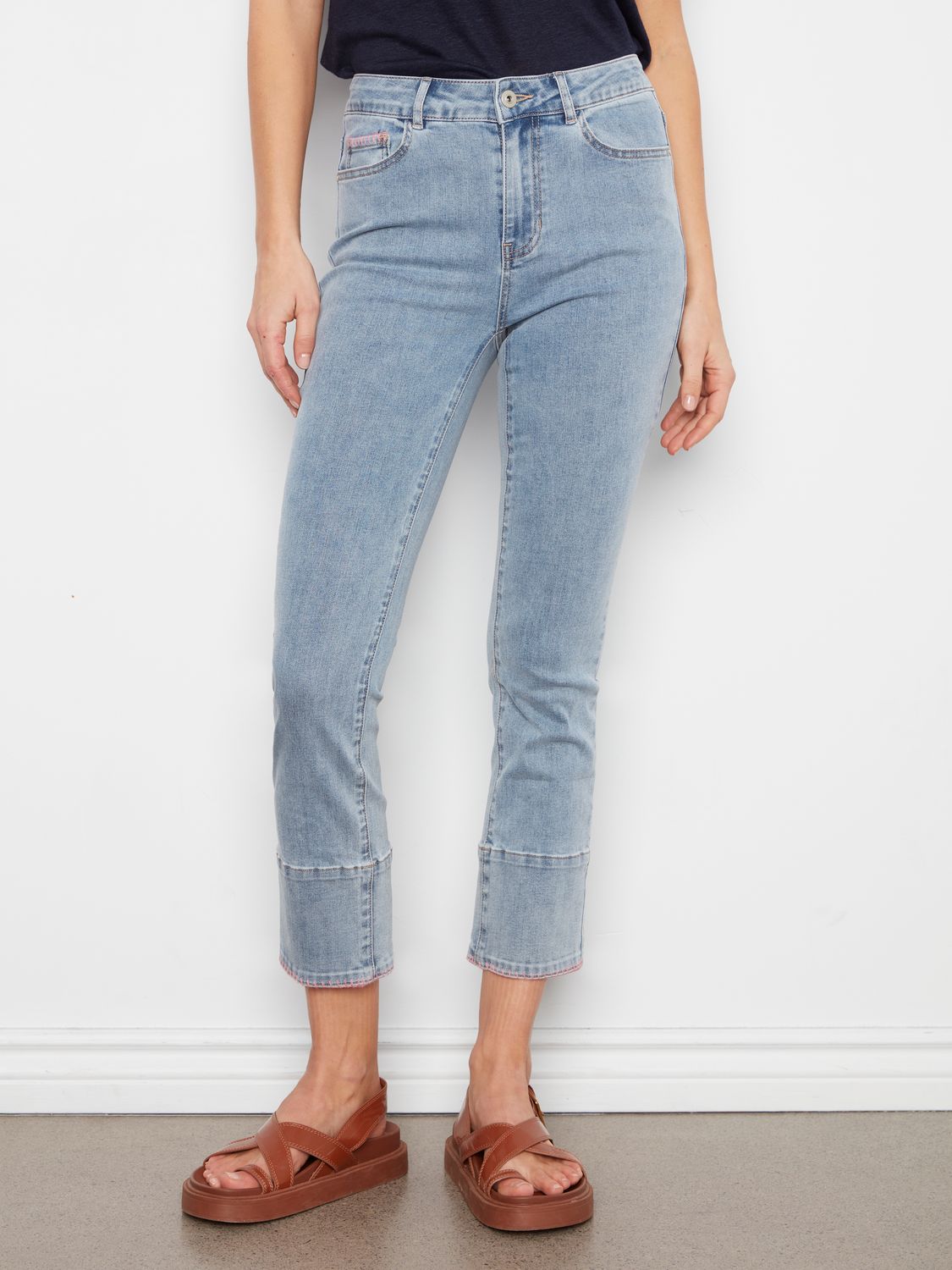 Slim Leg Stretch Pant C5776/431A, Color: Denim Blue, Size: 2