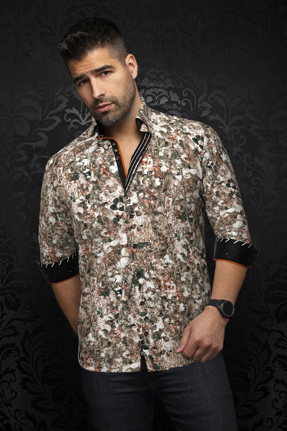 Ferrara Shirt , Color: Olive, Size: 3 (M)